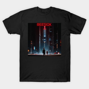 Vintage Cyberpunk City T-Shirt